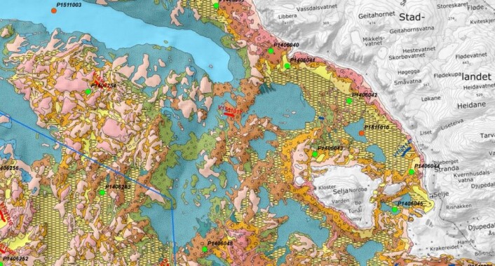 Her er ett av de nye sjøbunnskartene sør for Stadlandet, ved Selje i Sogn og Fjordane. Her kommer det godt fram at det er stor variasjon på havbunnen. (Foto: Gudmund Løvø) Her er ett av de nye sjøbunnskartene sør for Stadlandet, ved Selje i Sogn og Fjordane. Her kommer det godt fram at det er stor variasjon på havbunnen. (Foto: Gudmund Løvø)