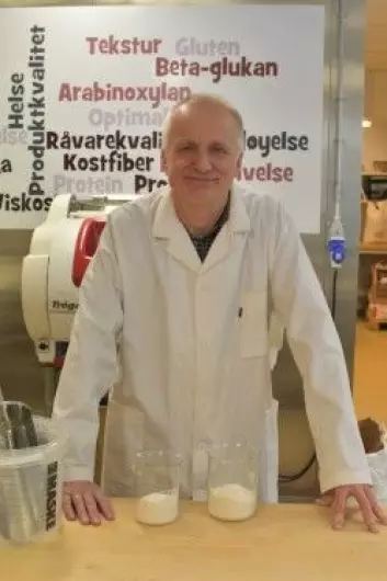 Forsker Svein Halvor Knutsen fra Nofima. Han har ledet prosjektet om kostfiber i mat. (Foto: Siri Elise Dybdal)