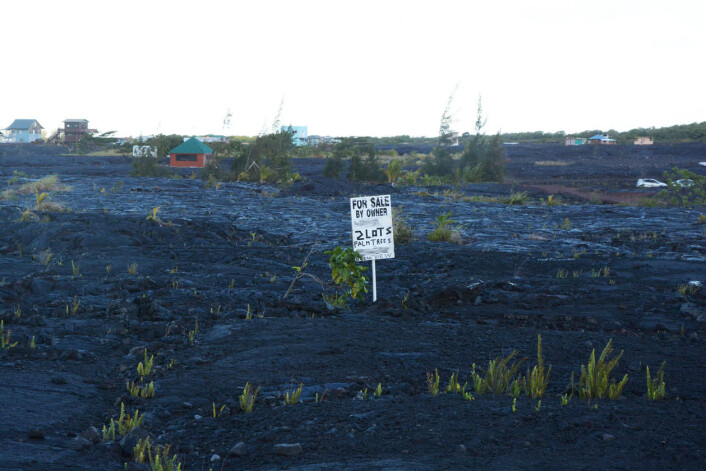 TIL SALS: Denne eigedomen er ute på markedet etter at laven sletta ut landskapet. (Foto: Eilin Holtan Torgersen) TIL SALS: Denne eigedomen er ute på markedet etter at laven sletta ut landskapet. (Foto: Eilin Holtan Torgersen)