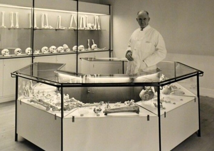 I 1964 grunnla Vilhelm Møller-Christensen et museum for spedalskhet, Lepramuseet, i København. Museet ble nedlagt i 2003. (Foto lånt ut av Jesper From) I 1964 grunnla Vilhelm Møller-Christensen et museum for spedalskhet, Lepramuseet, i København. Museet ble nedlagt i 2003. (Foto lånt ut av Jesper From)