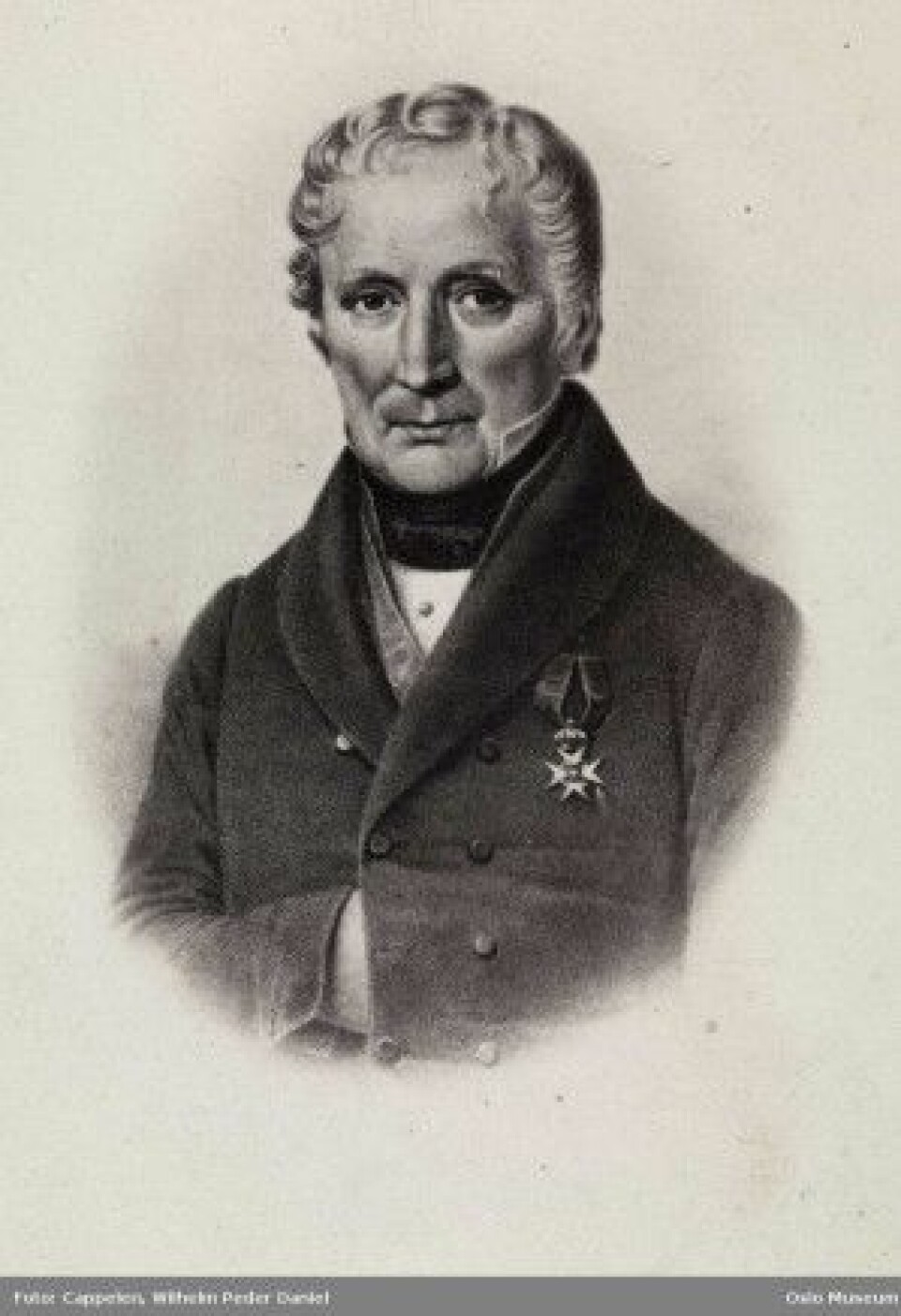Den danske legen Magnus Andreas Thulstrup var første lærer og overlege ved fødselsstiftelsen i Kristiania. (Foto: Wilhelm Peder Daniel Cappelen/Oslo Museum)