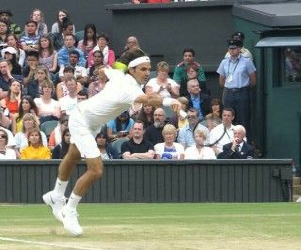 36 år gamle Roger Federer er den tennisspilleren som har ligget lengst som nummer 1 på rankinglisten – hele 237 uker i trekk. (Foto: Wikimedia Commons / Brian Minkoff-London Pixels)
