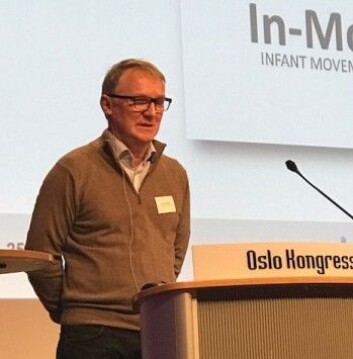 Lars Adde, spesialist i barnefysiologi og forsker ved NTNU, jobber med et prosjekt som skal finne en effektiv måte å diagnostisere nyfødte med risiko for CP. (Foto: Siw Ellen Jakobsen) Lars Adde, spesialist i barnefysiologi og forsker ved NTNU, jobber med et prosjekt som skal finne en effektiv måte å diagnostisere nyfødte med risiko for CP. (Foto: Siw Ellen Jakobsen)