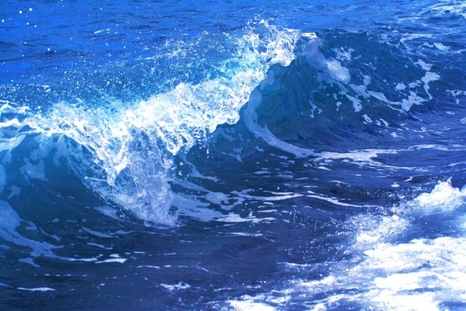 I en teskje overflatevann i havet er det 50 millioner virus. Dypere ned er det mindre. (Illustrasjonsfoto: Colourbox)