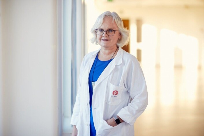 Det er lite penger å tjene på å være med i legemiddelstudier, ifølge overlege Heidi Glosli. (Foto: Erik Norrud) Det er lite penger å tjene på å være med i legemiddelstudier, ifølge overlege Heidi Glosli. (Foto: Erik Norrud)