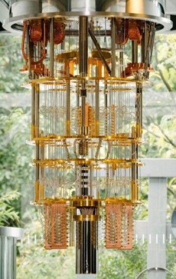 Slik ser det nye vidunderet ut i all sin prakt. Inntil videre er det bare snakk om en fungerende prototype. (Foto: IBM) Slik ser det nye vidunderet ut i all sin prakt. Inntil videre er det bare snakk om en fungerende prototype. (Foto: IBM)