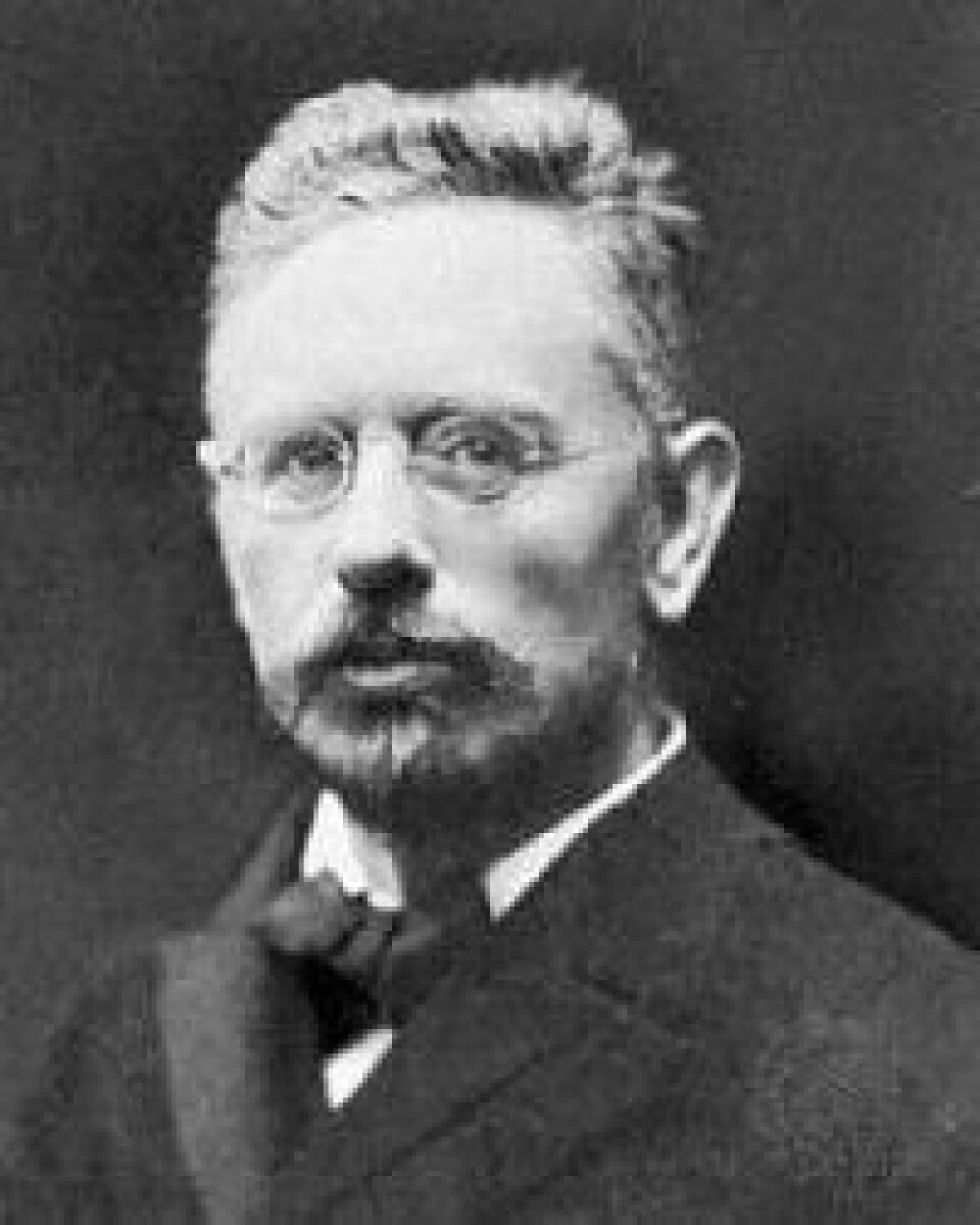 Otto Jespersen, fotografert i 1915. (Foto: Ukj/Wikipedia)