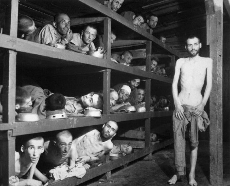 Tyske ungdommer må forholde seg til at landet har begått forferdelige krigsforbrytelser, inkludert holocaust – folkemordet på jøder under andre verdenskrig. (Foto fra Buchenwald konsentrasjonsleir i 1945 av H. Miller)