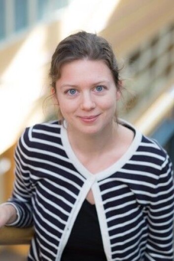 Stipendiat Nora E. H. Mathé ved Institutt for lærerutdanning og skoleforskning på Universitetet i Oslo. (Foto: UiO) Stipendiat Nora E. H. Mathé ved Institutt for lærerutdanning og skoleforskning på Universitetet i Oslo. (Foto: UiO)
