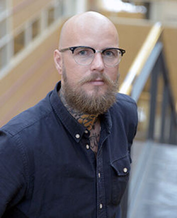 Terje Ulv Throndsen er tidligere masterstudent ved UiO, og nå vitenskapelig assistent ved ISP. (Foto: Shane Colvin / UiO) Terje Ulv Throndsen er tidligere masterstudent ved UiO, og nå vitenskapelig assistent ved ISP. (Foto: Shane Colvin / UiO)