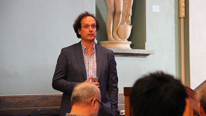 Musikkforsker Arnulf Mattes med kollegaer presenterte de siste fem årenes forskning på Fartein Valens musikk på Nasjonalgalleriet. (Foto: Fillip-André Baarøy) Musikkforsker Arnulf Mattes med kollegaer presenterte de siste fem årenes forskning på Fartein Valens musikk på Nasjonalgalleriet. (Foto: Fillip-André Baarøy)