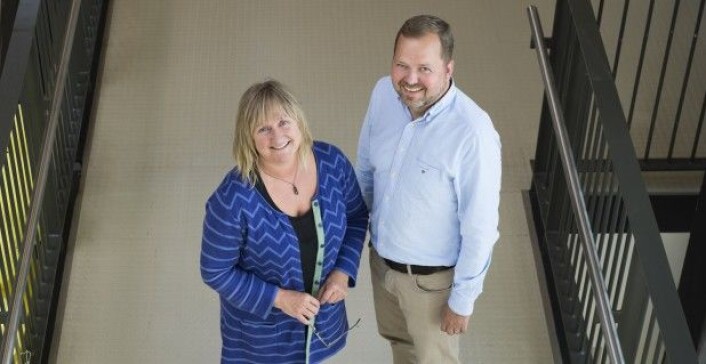 Professor Grete Haaland og høgskolelektor Daniel Bødtker-Lund på yrkesfaglærerutdanningen ved Høgskolen i Oslo og Akershus (HiOA) som utdanner yrkesfaglærere i en rekke yrkesfag. (Foto: Sonja Balci) Professor Grete Haaland og høgskolelektor Daniel Bødtker-Lund på yrkesfaglærerutdanningen ved Høgskolen i Oslo og Akershus (HiOA) som utdanner yrkesfaglærere i en rekke yrkesfag. (Foto: Sonja Balci)
