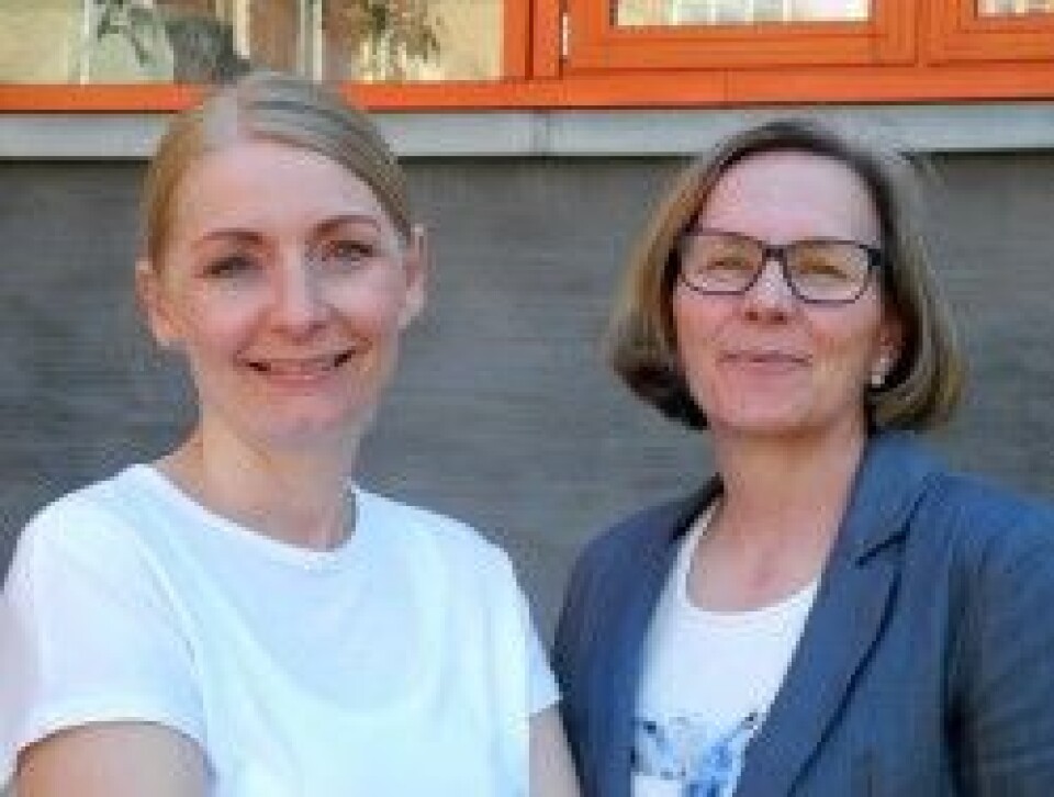 Vivan Berg og Solrunn Hansen er to av forskerne bak den nye studien. (Foto: Johanne Røe Mathisen)