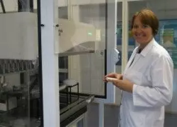 Det kjemiske biblioteket til Thakkar ble testet ved analyseplattformen Marbio, ledet av Jeanette Hammer Andersen. Her ble de overraskende funnene først oppdaget. (Foto: Vibeke Os)