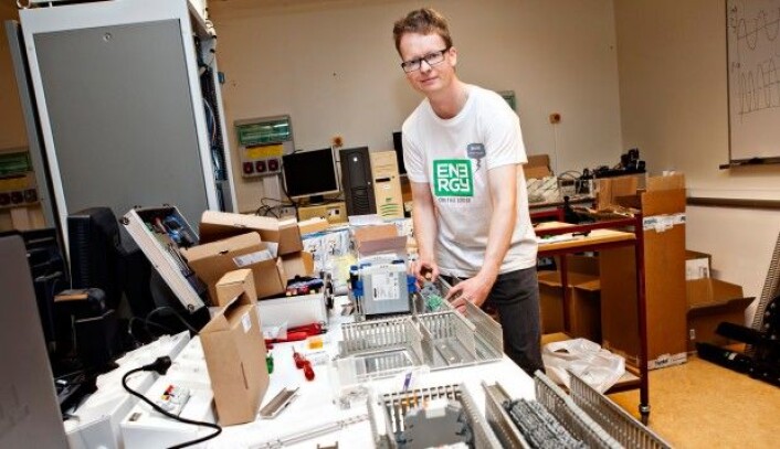 Bjarte Hoff på sitt kontor på UiT i Narvik. (Foto: Espen Dalmo) Bjarte Hoff på sitt kontor på UiT i Narvik. (Foto: Espen Dalmo)
