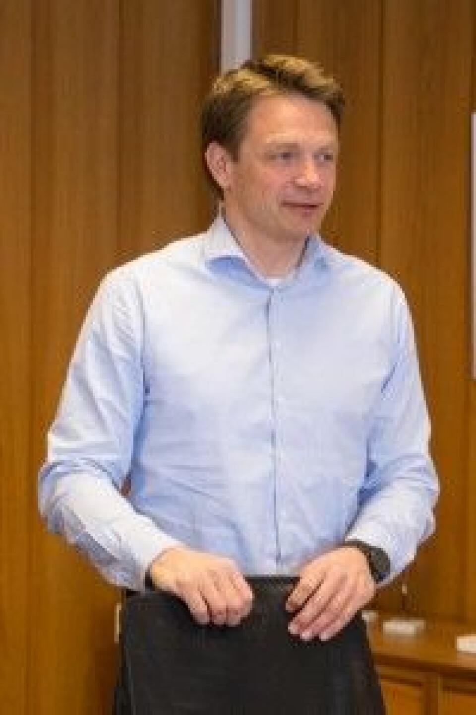 Geir Henning Wintervoll er direktør i Finnfjord AS. (Foto: Tommy Hansen)