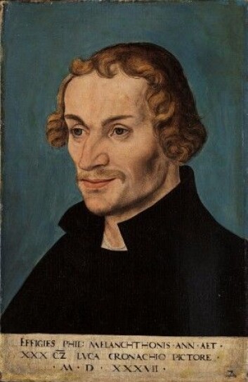 Augsburg-bekjennelsen ble skrevet av Luthers samarbeidspartner Philipp Melanchthon. (Maleri: Lucas Cranach den eldre) Augsburg-bekjennelsen ble skrevet av Luthers samarbeidspartner Philipp Melanchthon. (Maleri: Lucas Cranach den eldre)