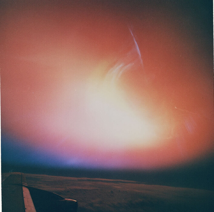 Gløden fra Starfish Prime-eksplosjonen over Stillehavet. (Foto: Los Alamos National Laboratory/CC BY-NC-ND 2.0) Gløden fra Starfish Prime-eksplosjonen over Stillehavet. (Foto: Los Alamos National Laboratory/CC BY-NC-ND 2.0)