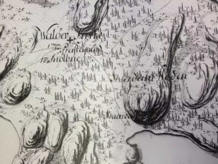 På et kart fra 1776 har Johann Theodor Wegener skrevet Walöer for Hvaler.